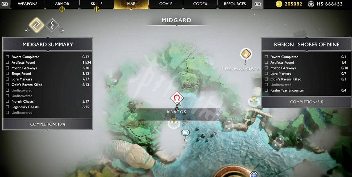 《戰神4》世界樹露珠有幾個？世界樹露珠位置全分布一覽