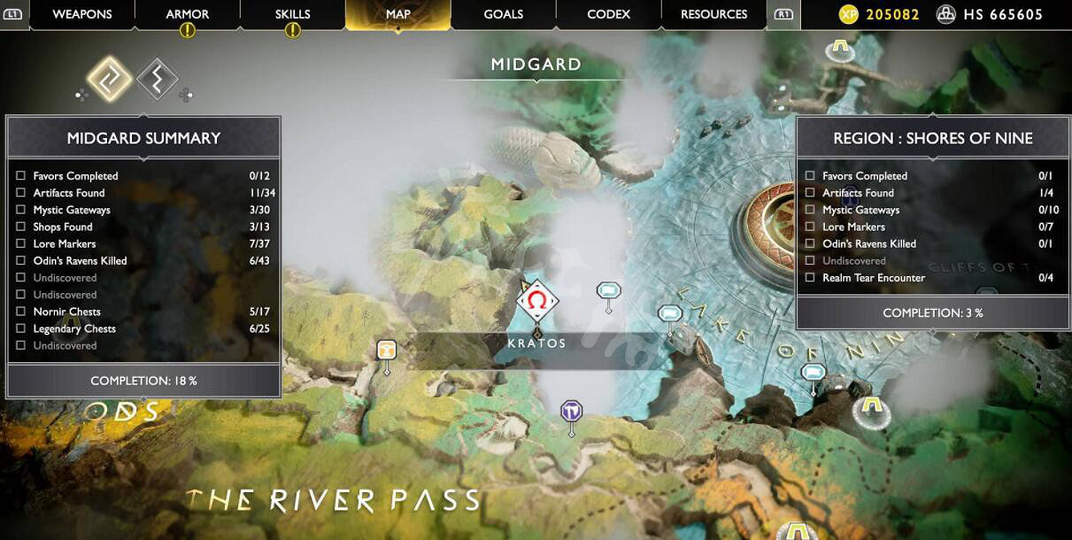 《戰神4》世界樹露珠有幾個？世界樹露珠位置全分布一覽