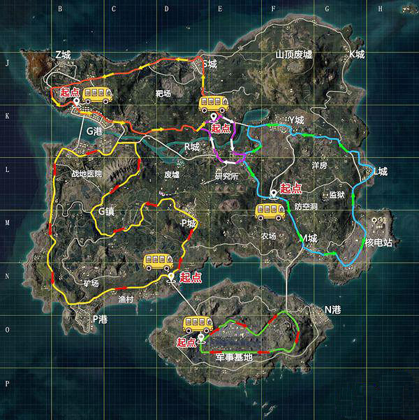 《和平精英》龍獅巴士路線分享 和平精英龍獅巴士在哪 《和平精英》龍獅巴士路線分享 和平精英龍獅巴士在哪