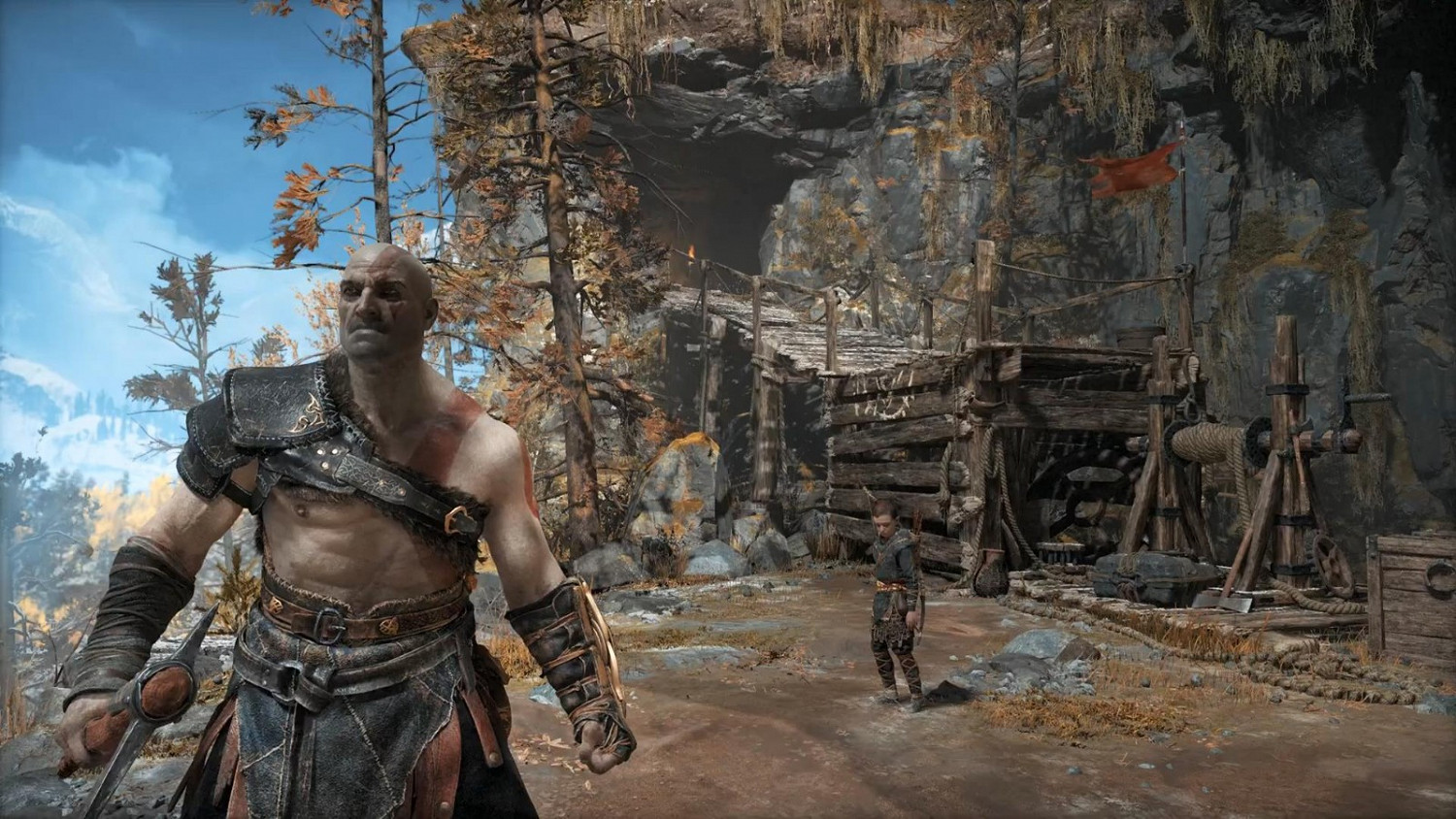 《戰神4》PC版Mod去掉奎爺鬍子 老父親更加霸氣