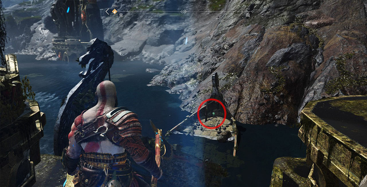 《戰神4》九界之濱奧丁渡鴉位置介紹