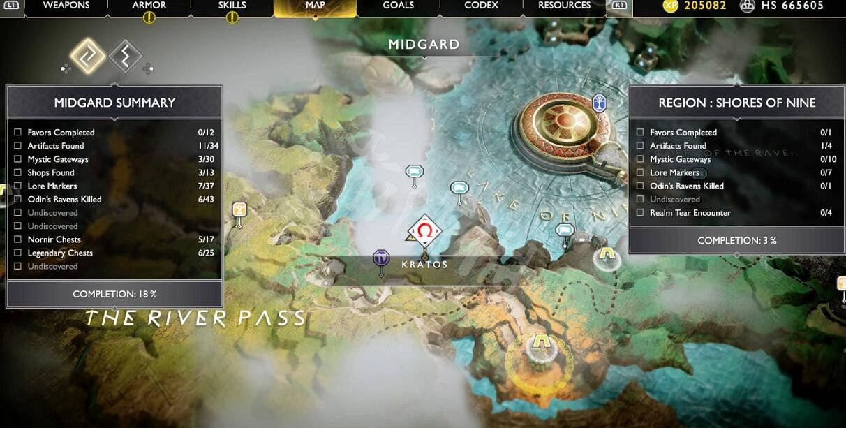 《戰神4》世界樹露珠有幾個？世界樹露珠位置全分布一覽