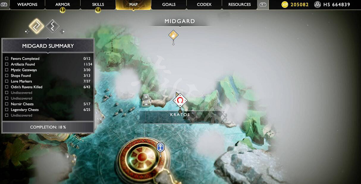 《戰神4》世界樹露珠有幾個？世界樹露珠位置全分布一覽