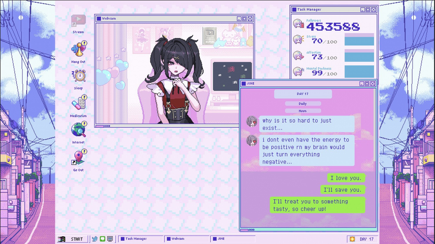 養成遊戲《主播女孩重度依賴》Steam版1月21日發售 養成遊戲《主播女孩重度依賴》Steam版1月21日發售