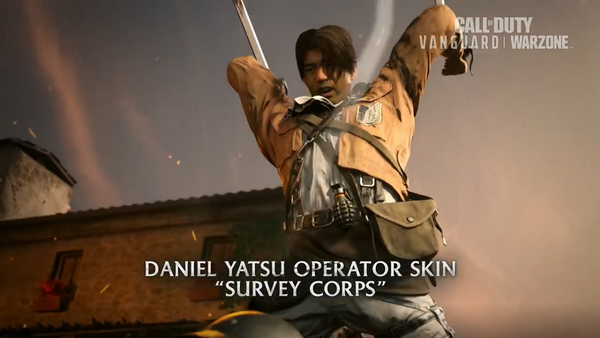 《決勝時刻》x《進擊的巨人》連動新預告 活動已上線 《決勝時刻》x《進擊的巨人》連動新預告 活動已上線