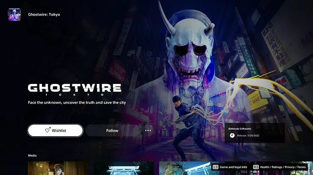 PSN商店顯示《幽靈線:東京》將於3月25日發售 PSN商店顯示《幽靈線:東京》將於3月25日發售