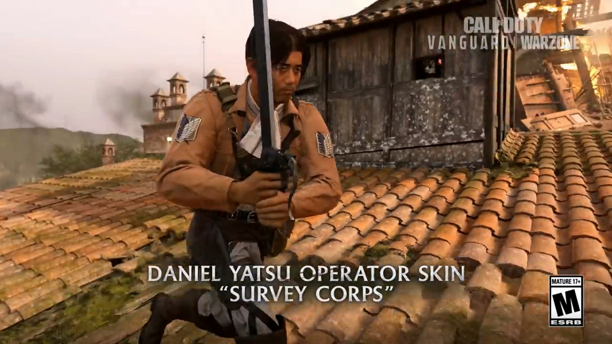 《決勝時刻》x《進擊的巨人》連動新預告 活動已上線 《決勝時刻》x《進擊的巨人》連動新預告 活動已上線