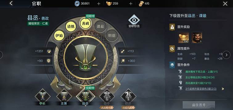 《真三國無雙霸》官職系統介紹 官職系統怎麽樣 《真三國無雙霸》官職系統介紹 官職系統怎麽樣