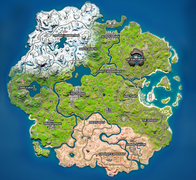 Epic或聽取社區反饋 在《要塞英雄》中保留雪景 Epic或聽取社區反饋 在《要塞英雄》中保留雪景