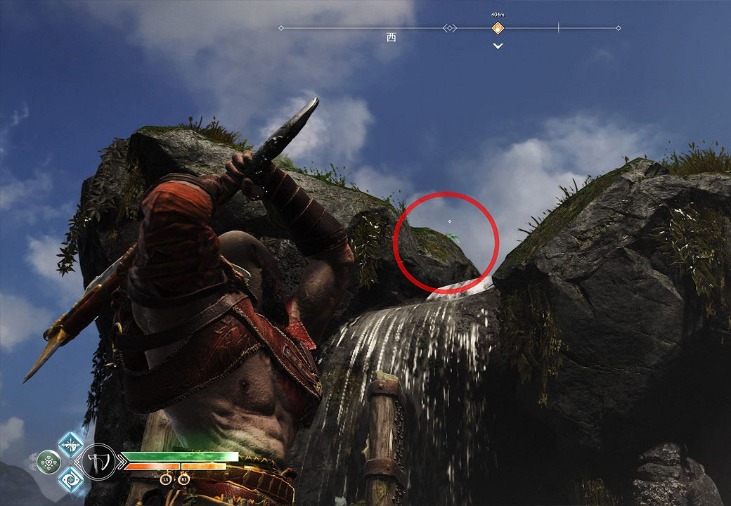 《戰神4》石瀑布奧丁渡鴉位置介紹