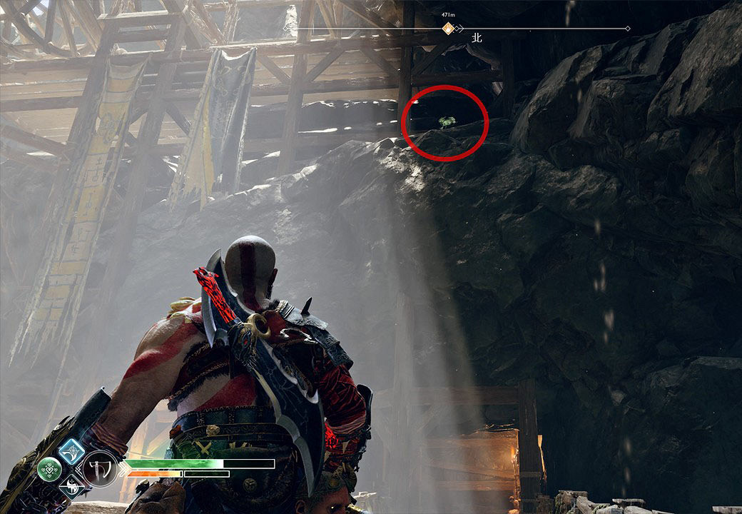 《戰神4》藍蘇爾礦區奧丁渡鴉位置介紹