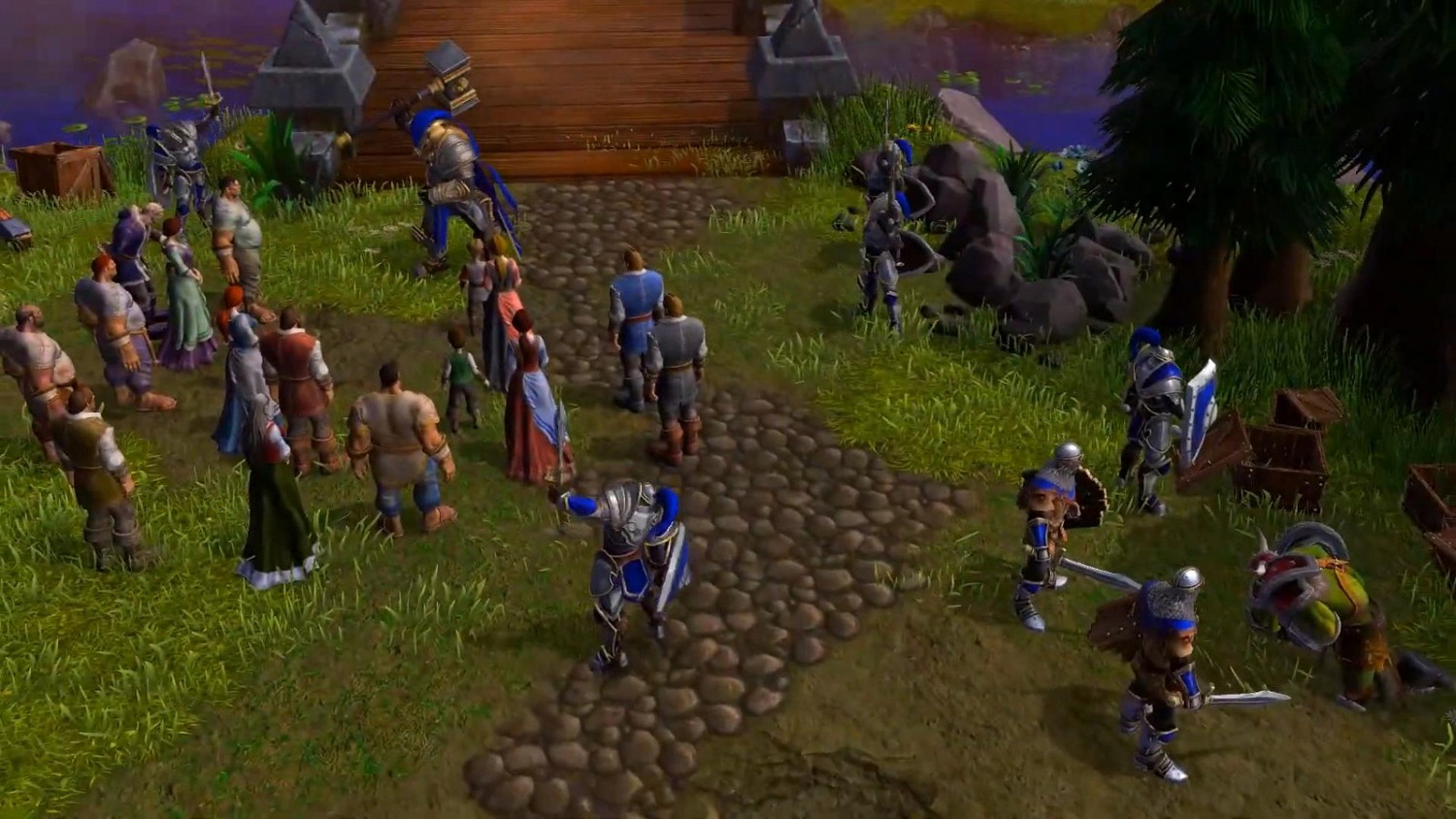 飯製《魔獸爭霸3:重製版》人族戰役 官方落淚 飯製《魔獸爭霸3:重製版》人族戰役 官方落淚