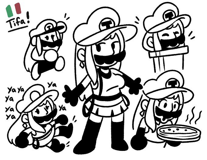 FF7成人動畫亂入議會讓網友瘋狂二創 蒂法成意大利新女神