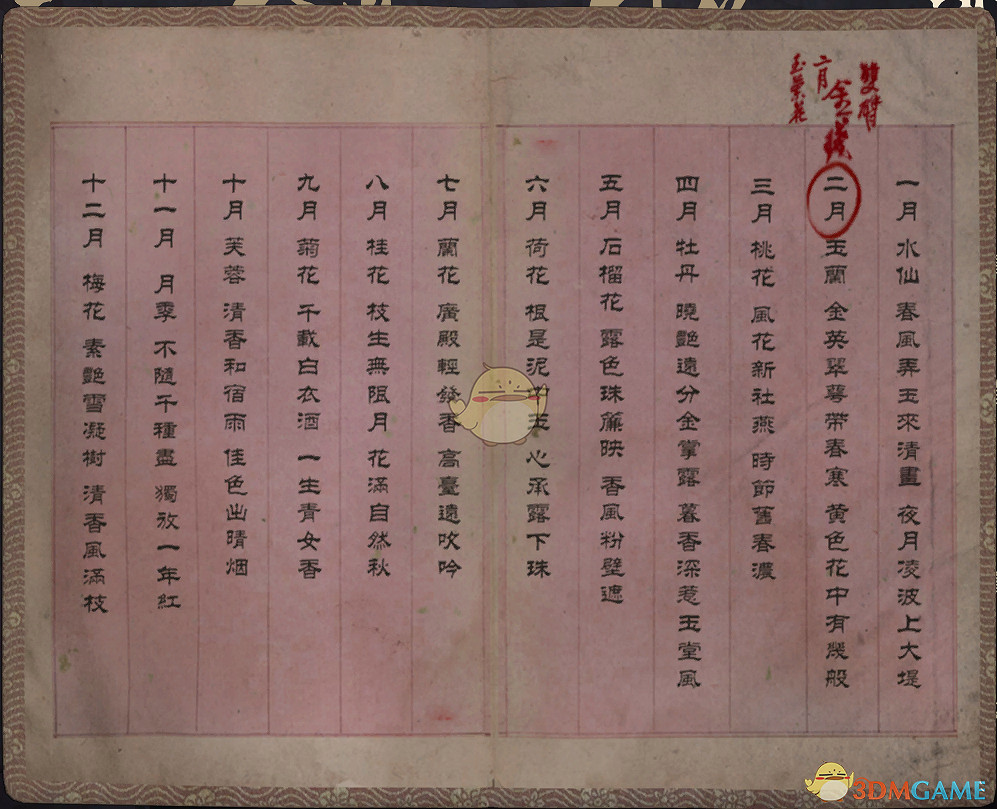 《紙人二》金盞人物經歷和性格