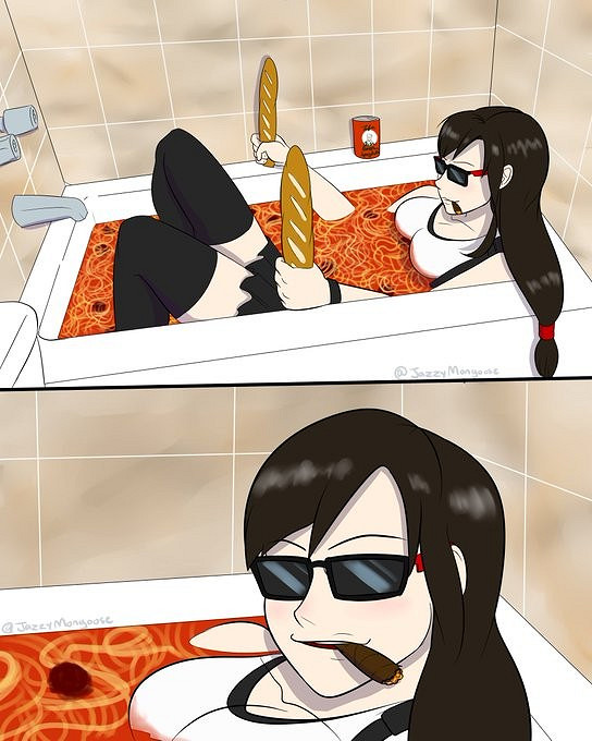 FF7成人動畫亂入議會讓網友瘋狂二創 蒂法成意大利新女神