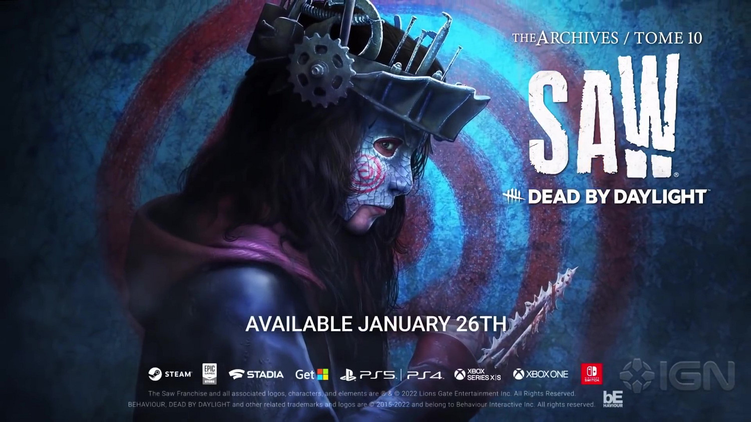 來玩個遊戲！《黎明死線》“古書第10冊：豎鋸”活動公布