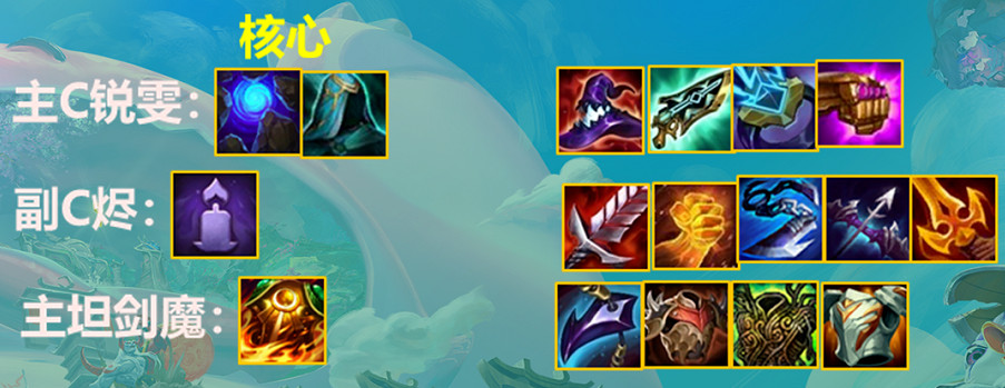 《金鏟鏟之戰》夜幽銳雯怎麽玩 夜幽銳雯陣容攻略