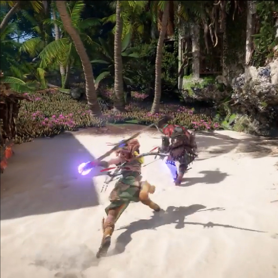 《地平線：西域禁地》PS5版實機近戰展示 連擊動作行雲流水