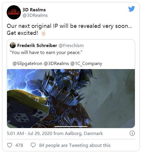 毀滅公爵開發商全新原創奇幻題材IP將在近期公布 毀滅公爵開發商全新原創奇幻題材IP將在近期公布