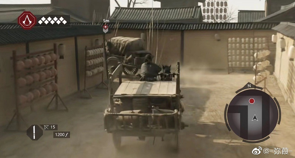 網劇《長安十二時辰》被網友P成3A大作《刺客教條》