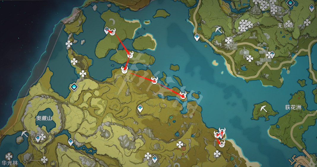 《原神》騙騙花蜜在哪採集?騙騙花蜜採集路線分享 《原神》騙騙花蜜在哪採集?騙騙花蜜採集路線分享