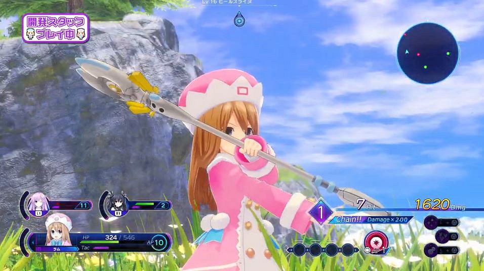 《超次元海王星姐妹vs姐妹》發佈遊戲戰鬥實機展示