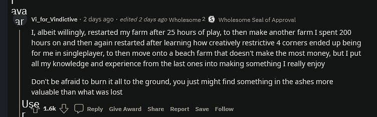 《星露谷物語》玩家因現實中離婚導致遊戲存檔丟失 《星露谷物語》玩家因現實中離婚導致遊戲存檔丟失