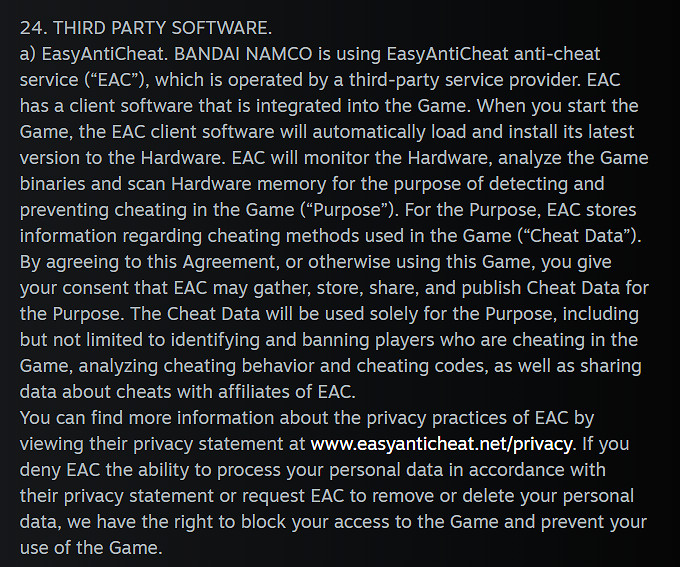《艾爾登法環》PC版將使用EAC反作弊服務 啟動遊戲就會加載EAC 《艾爾登法環》PC版將使用EAC反作弊服務 啟動遊戲就會加載EAC