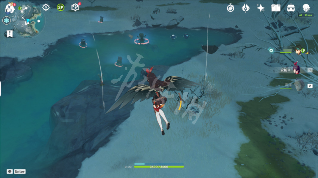 《原神》龍脊雪山四個火炬怎麽點？雪山四個火把解謎玩法分享