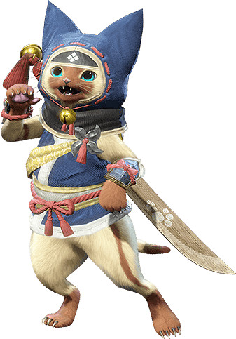 《魔物獵人崛起》艾露貓怎麽樣？牙獵犬和艾露貓圖鑒分享