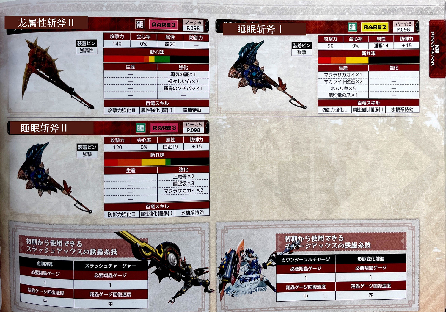 《魔物獵人崛起》武器派生圖覽 武器屬性圖鑒匯總