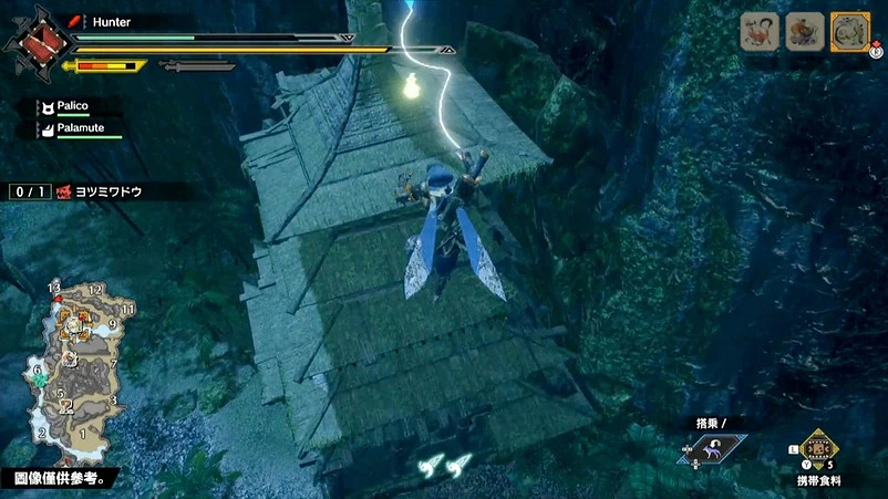 《魔物獵人崛起》翔蟲飛跳術怎麽用？翔蟲飛跳術操作技巧