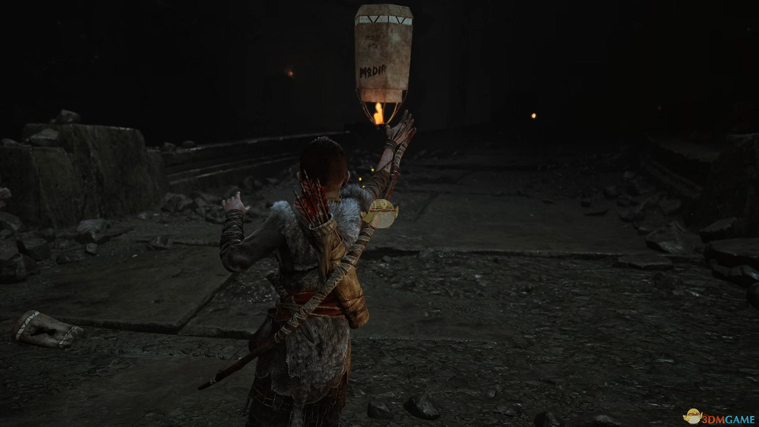 《戰神4》野林符文寶箱打開方法介紹 《戰神4》野林符文寶箱打開方法介紹