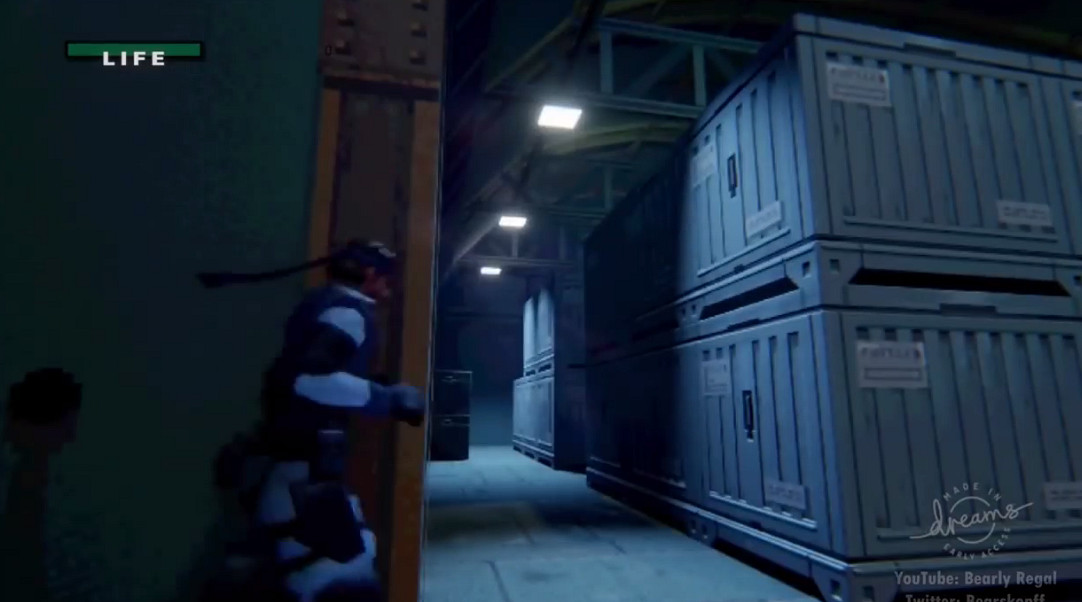 情懷自己造!高玩用PS4《Dreams》復刻了HD版潛龍諜影 情懷自己造!高玩用PS4《Dreams》復刻了HD版潛龍諜影