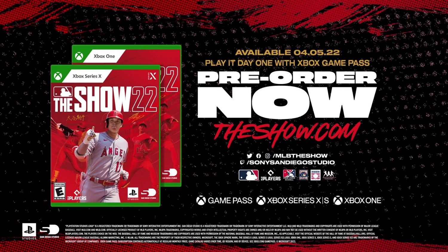 《MLB美國職業棒球大聯盟22》宣傳影片公布 首發加入 Xbox Game Pass (XGP)
