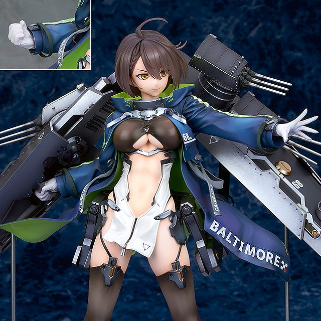 《碧藍航線》主題全新手辦 巴爾的摩重巡艦娘性感英氣 《碧藍航線》主題全新手辦 巴爾的摩重巡艦娘性感英氣