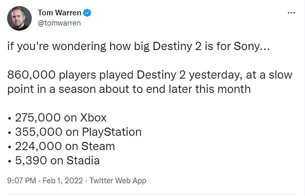 Bungie:《天命2:邪姬魅影》預購銷量破百萬 Bungie:《天命2:邪姬魅影》預購銷量破百萬