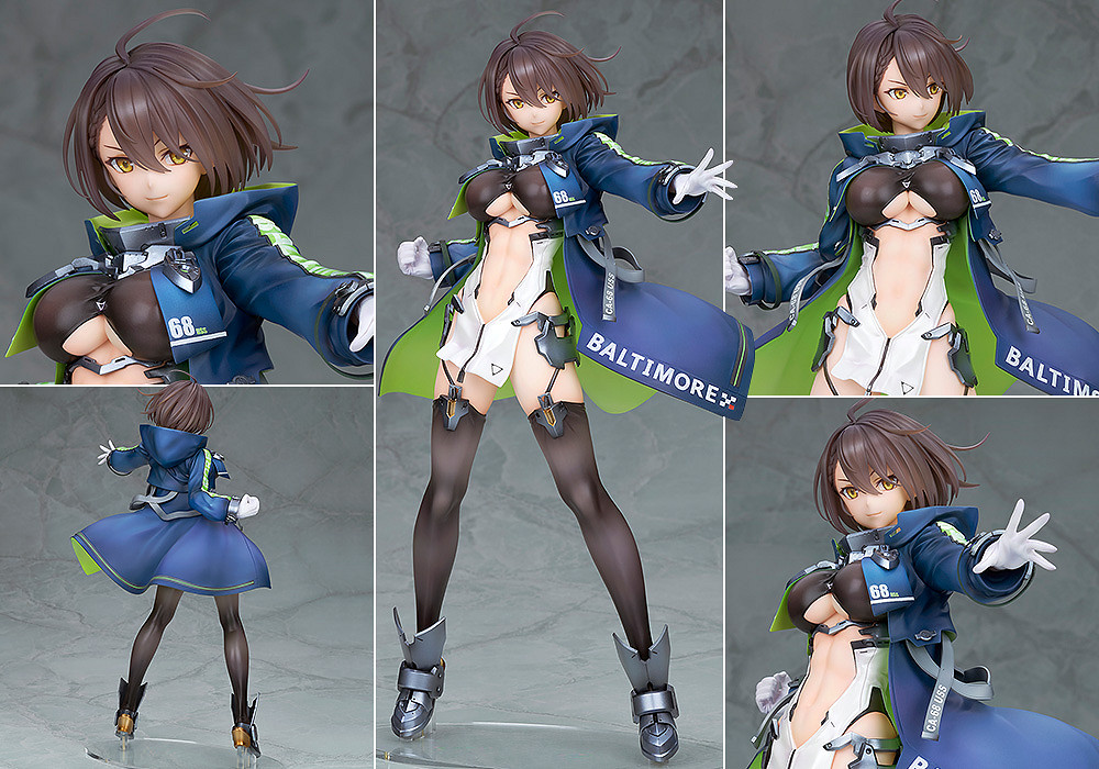 《碧藍航線》主題全新手辦 巴爾的摩重巡艦娘性感英氣 《碧藍航線》主題全新手辦 巴爾的摩重巡艦娘性感英氣