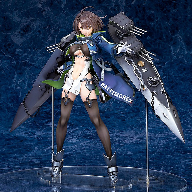 《碧藍航線》主題全新手辦 巴爾的摩重巡艦娘性感英氣 《碧藍航線》主題全新手辦 巴爾的摩重巡艦娘性感英氣