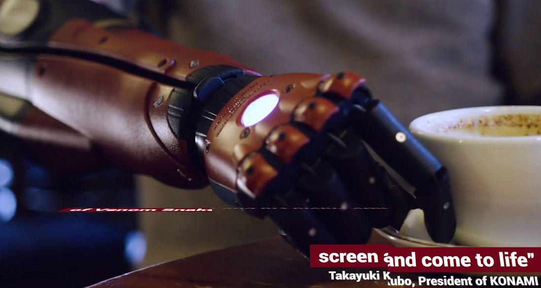 科拿米公開最新《潛龍諜影》義手罩宣傳片 美觀性實用度兼具