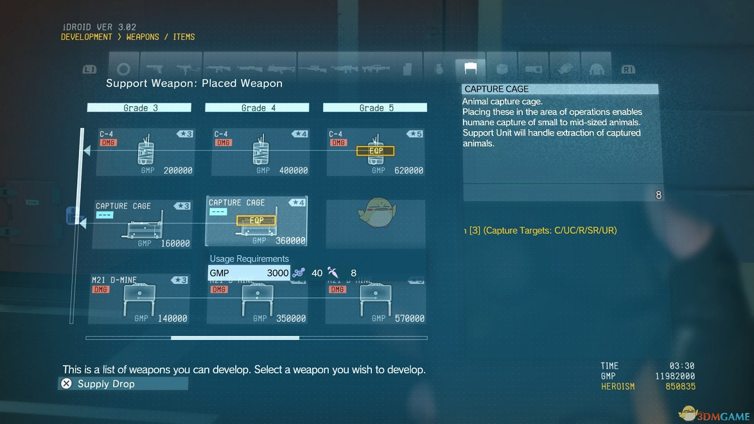 《潛龍諜影5：幻痛》保育成就達成攻略