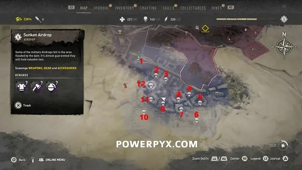 《垂死之光2》空投在哪些位置?全26個空投位置分享 《垂死之光2》空投在哪些位置?全26個空投位置分享