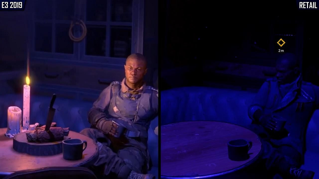 《垂死之光2》E3預告與正式版對比 正式版縮水