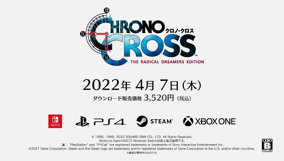 SE公布經典遊戲《穿越時空》重製版 4月7日登陸多平台