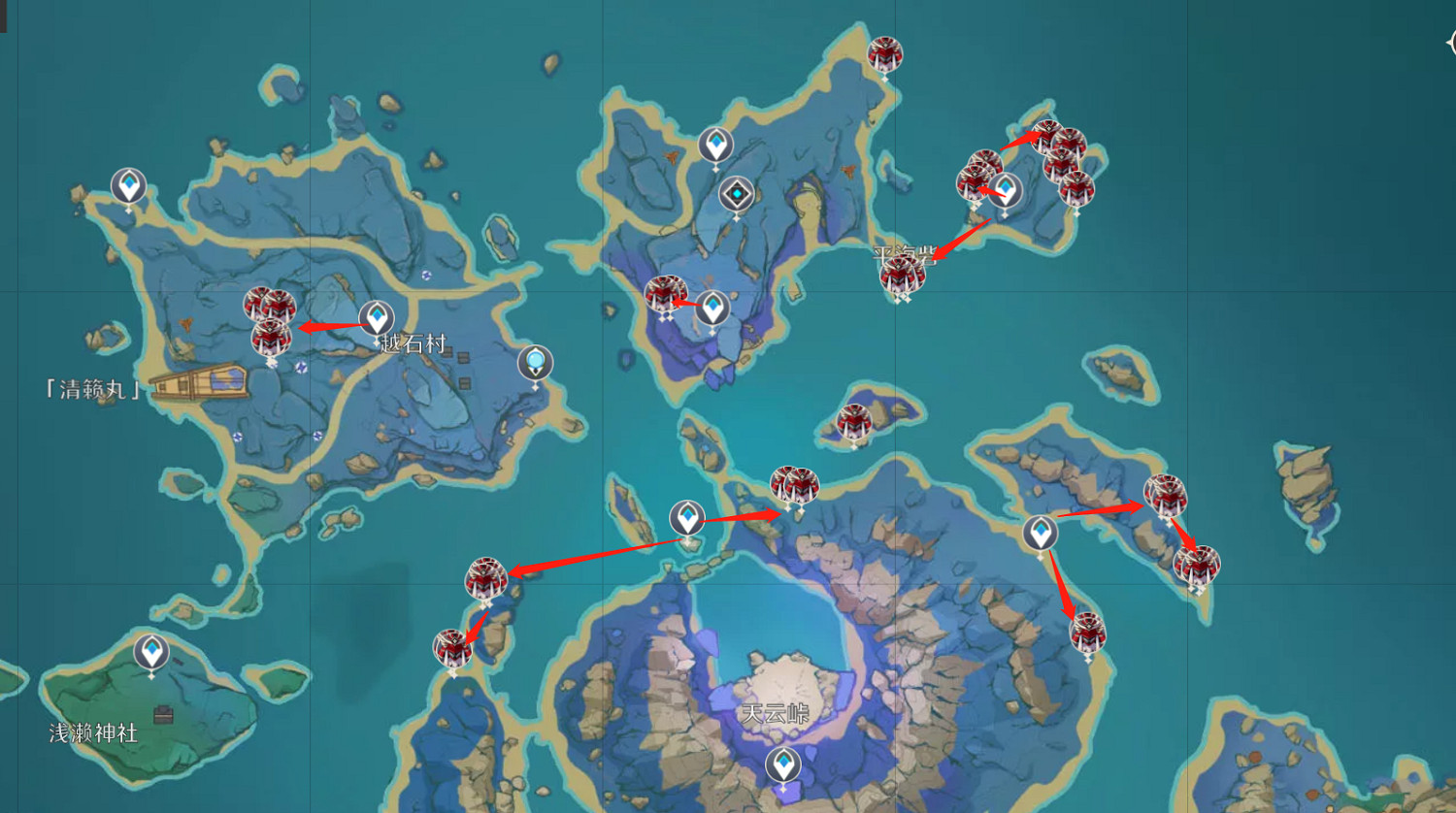 《原神》刀鐔在哪裡刷？刀鐔收集路線分享