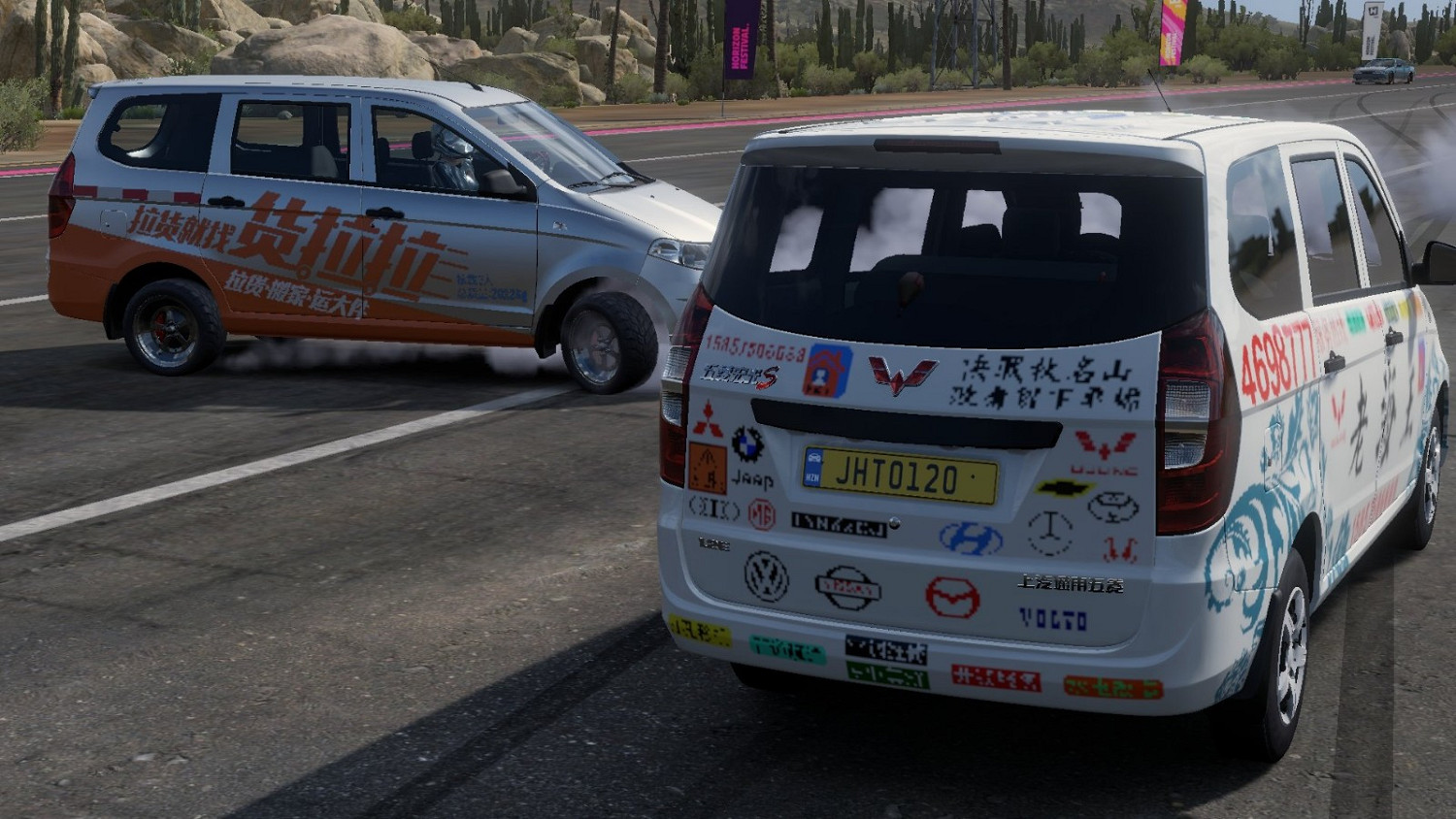 《極限競速:地平線5》五菱宏光S玩家塗裝 郵政、貨拉拉來了 《極限競速:地平線5》五菱宏光S玩家塗裝 郵政、貨拉拉來了