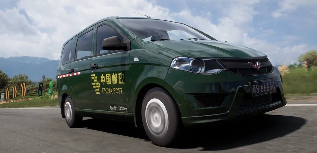 《極限競速:地平線5》五菱宏光S玩家塗裝 郵政、貨拉拉來了 《極限競速:地平線5》五菱宏光S玩家塗裝 郵政、貨拉拉來了