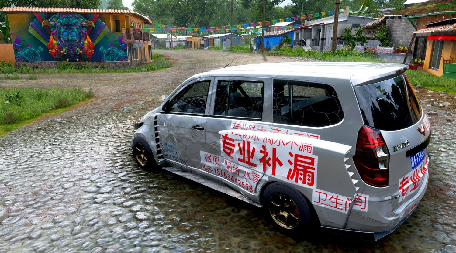 《極限競速:地平線5》五菱宏光S玩家塗裝 郵政、貨拉拉來了 《極限競速:地平線5》五菱宏光S玩家塗裝 郵政、貨拉拉來了