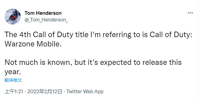 傳《決勝時刻:現代戰域》手遊版開發中 今年發售 傳《決勝時刻:現代戰域》手遊版開發中 今年發售