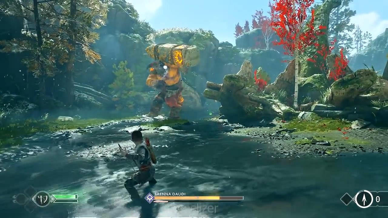 《戰神4》阿特柔斯變可玩角色Mod 奎爺兒子也猛 《戰神4》阿特柔斯變可玩角色Mod 奎爺兒子也猛